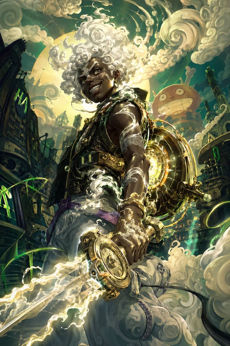 Cloud-Hair Hero